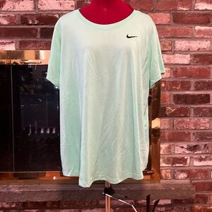 Green Nike Dri-fit Top 2X